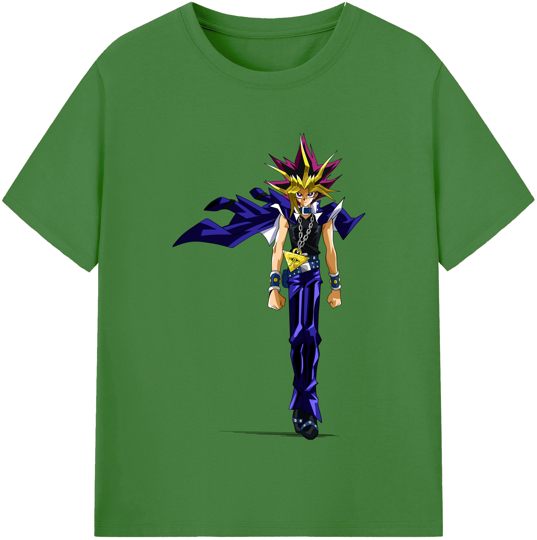 （画像用） 遊☆戯☆王 Yu-Gi-Oh! レディースカジュアルプリントTシャツ（綿100％）